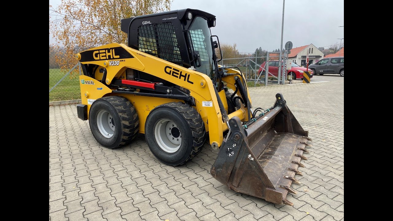 GEHL V330 GEN 2 nagy teljesítményű csúszókormányzású rakodó