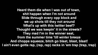 Lil Durk   500 Homicides Onscreen Lyrics