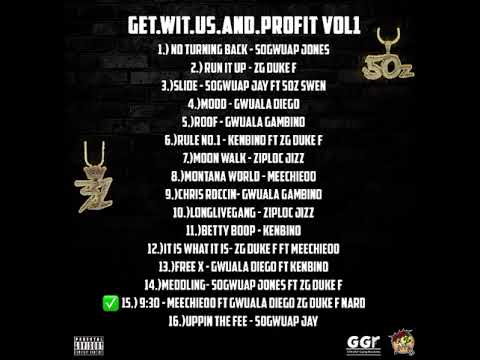 G.W.U.A.P vol.1 Track 15.) Meechie00 x Gwuala Diego x ZG Duke F - 9:30 (official audio)