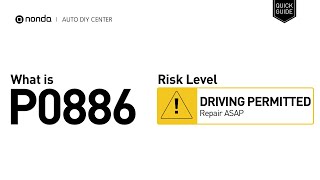 Meaning of OBD p0886