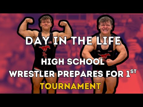Day In The Life: Highschool Wrestler Prepares for 1st Tournament of the Year