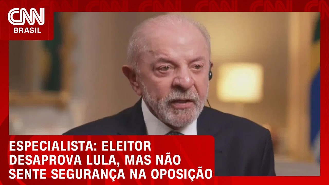 Eleitor desaprova governo Lula, mas não sente segurança na oposição, diz especialista | HORA H
