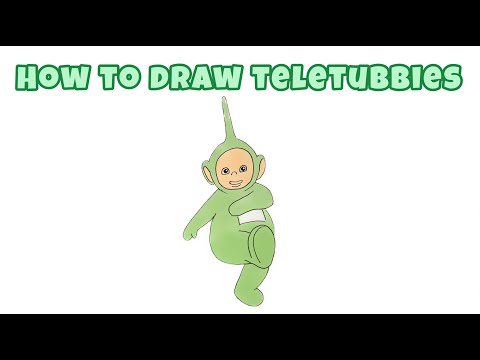 How to Draw Dipsy Step by Step – Green Teletubbies Masterclass for All Skill Level