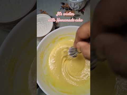 Baking cake from scratch. #food #baking #cake #winter #trending #december