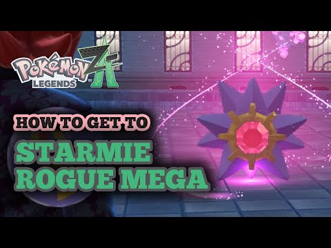 How to Get to Rogue Mega Starmie in Pokemon Legends Z-A - Starminite Mega Stone for Starmie