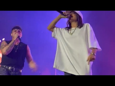 ANGELINA MANGO a sorpresa sul palco con OLLY in duetto "Per due come noi": "Mi siete mancati"