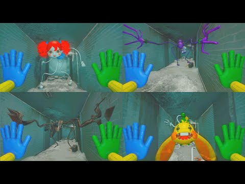 ALL New Jumpscares Poppy Playtime Chapter 2-Bunzo Bunny-Poppy Playtime- Daddy Long Legs