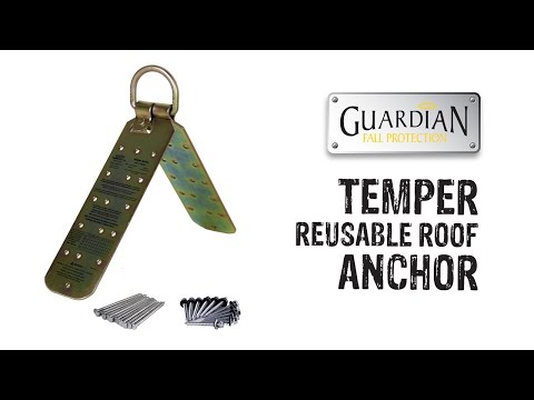 Guardian 00455 Temper Reusable Roof Anchor