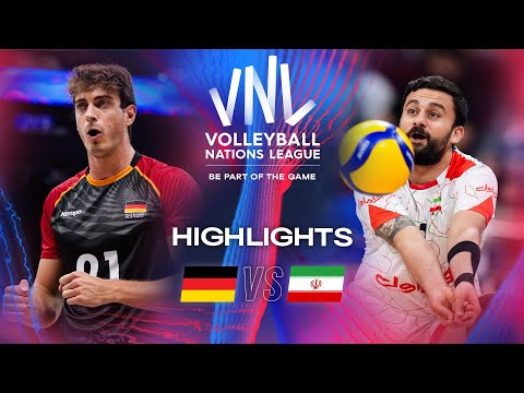 🇩🇪 GER vs. 🇮🇷 IRI - Highlights | Week 3 | Men's VNL 2024
