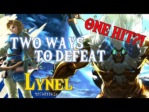 Easy way to beat a Lynel! | Zelda BotW