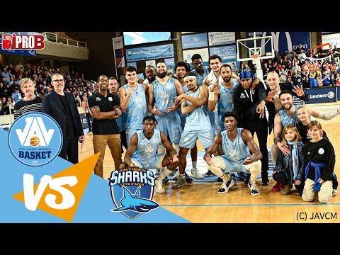 JAVCM - J.A. Vichy-Clermont Métropole vs Sharks Antibes | Pro B | Highlights