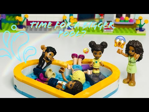 Andrea FINALLY has a house 😃 I’ve waited so long!!! | Building LEGO Friends Andrea’s House