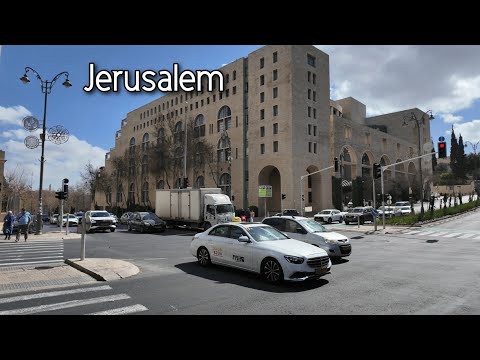 Jerusalem 22 February 2026. City center and Jaffa gate.