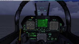 Microsoft Flight Simulator X 9 13 2018 19 16 47 - Flying into Hurricane Florence