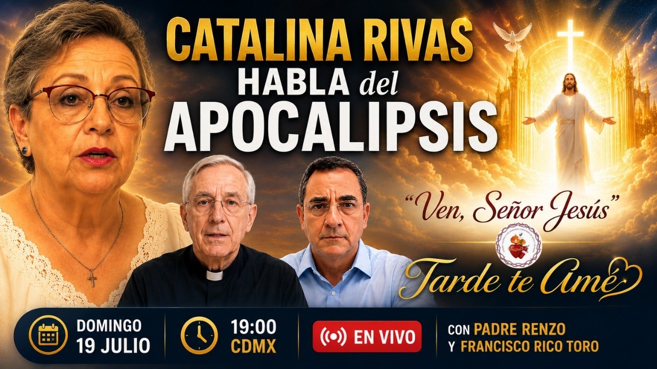 CATALINA RIVAS, PADRE RENZO Y FRANCISCO hablan sobre EL APOCALIPSIS (en Tarde te amé)