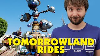 DISNEYLAND TOMORROWLAND RIDES AND ATTRACTIONS