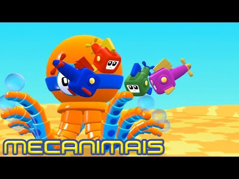 Mecanimais 114 - Ilha dos peixe-brilho voadores