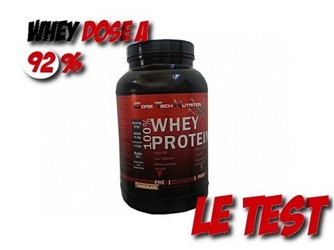 comment prendre whey core 100