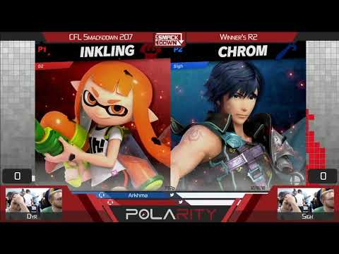 CFL Smackdown 207 Ultimate - Dyr (Inkling) vs Sigh (Chrom) - Winners R2