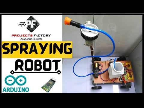 Smart Agricultural Pesticide Spraying Robot