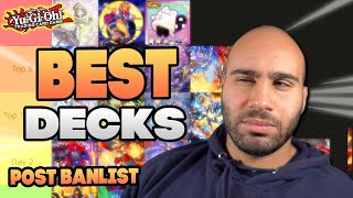 I Ranked The BEST Decks POST EMERGENCY BANLIST! Yu-Gi-Oh!