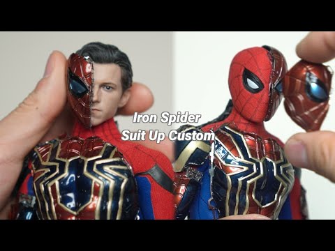 [Hot Toys] Spider Man Upgrade Suit Damage Custom&Diorama 핫토이 스파이더맨 업그레이드 슈트 데미지 커스텀&디오라마