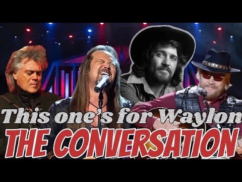 Travis Tritt Marty Stuart Mandolin Hank Williams Jr   The Conversation Waylon Jennings live Tribute