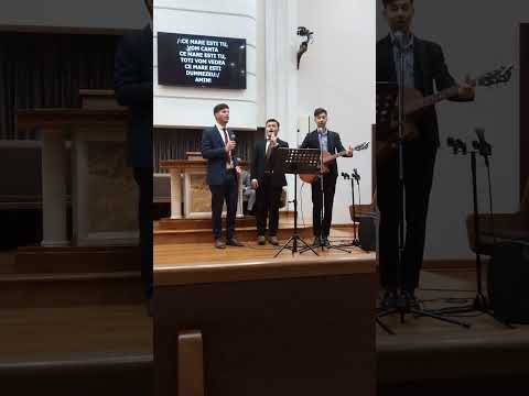 Grupul de studenți ITP București la biserica betania sintereag