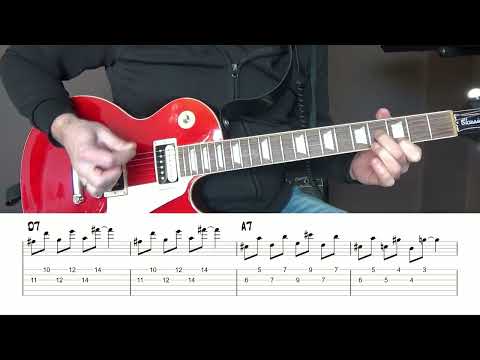Guitar Blues Tutorial - Classic Two String Blues Riff