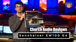 Video thumbnail for Sennheiser EW 100 G4 Wireless Mic Kit Review by Church Audio Life