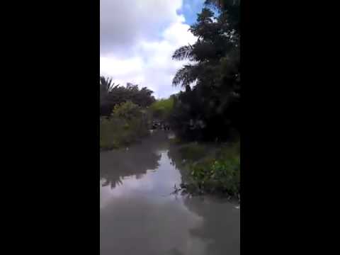 Biel passando de ré e Mazinho da buzina levantando água na