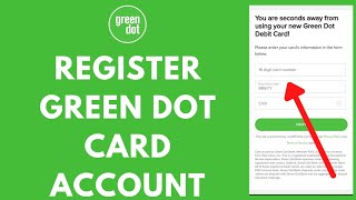 How to Register Green Dot Card Account | Sign Up for Green Dot Card 2024