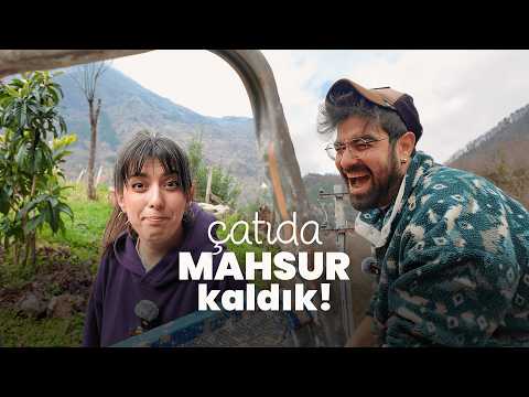 BACA TEMİZLEYECEKTİK MAHSUR KALDIK!