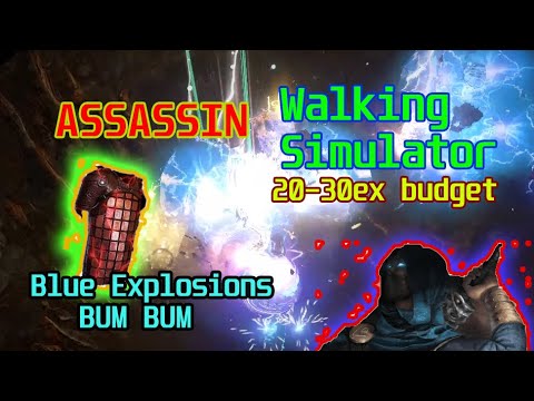 [3.14] Assassin Walking Simulator /w Inpulsa Explosions | Super Fast Mapping Character | Build Guide
