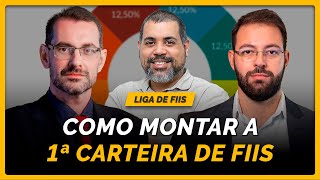 Passo a passo para montar uma CARTEIRA DE FIIS DIVERSIFICADA com Professor Mira e Professor Baroni