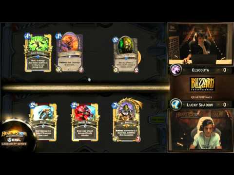 ESL Hearthstone Legendary Series Katowice 2016 - Lucky Shadow vs. Elscouta