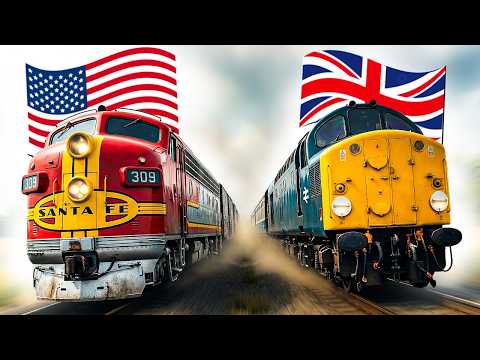 🚆 America & Britain Trains Evolution | 200+ Years of Rail History | Сompilation