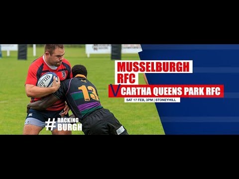 Musselburgh RFC vs Cartha Queens Park BT National Division 1 2017 2018
