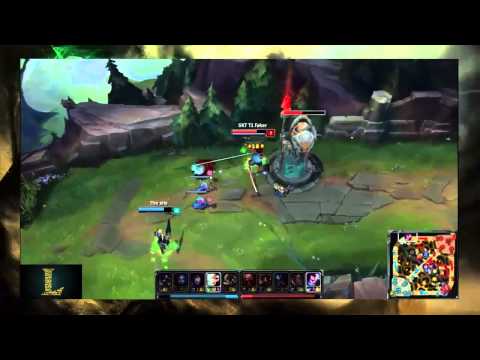 SKT T1 Faker Yasuo vs The Shy Riven