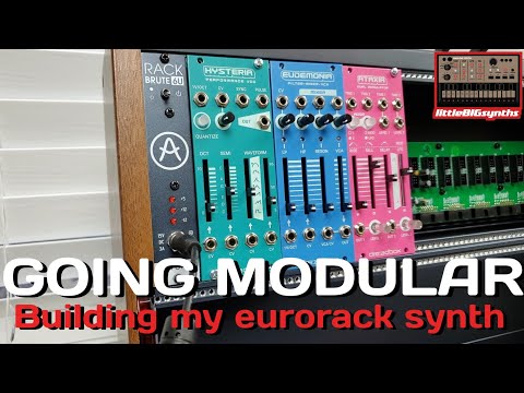 Modular Synth Build | Getting started w/ the Arturia Rackbrute 6U & 3 Dreadbox Chromatic Modules