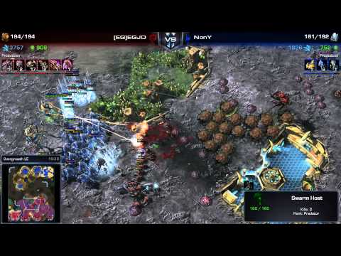 SC2 - Daily Masters - PvZ - NonY vs Jaedong