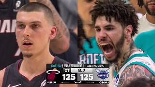 LaMelo Ball - Miles Bridges - Charlotte Hornets - Miami Heat