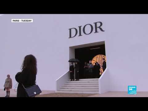Protestor infiltrates exclusive Dior show for Paris Fashion Week