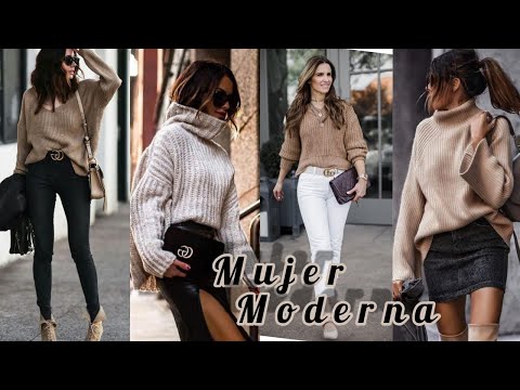 VISTE ELEGANTE Y CASUAL CON PRENDAS DE OTOÑO INVIERNO LOOKS DE MODA Y TENDENCIA OTOÑO INVIERNO 22/23