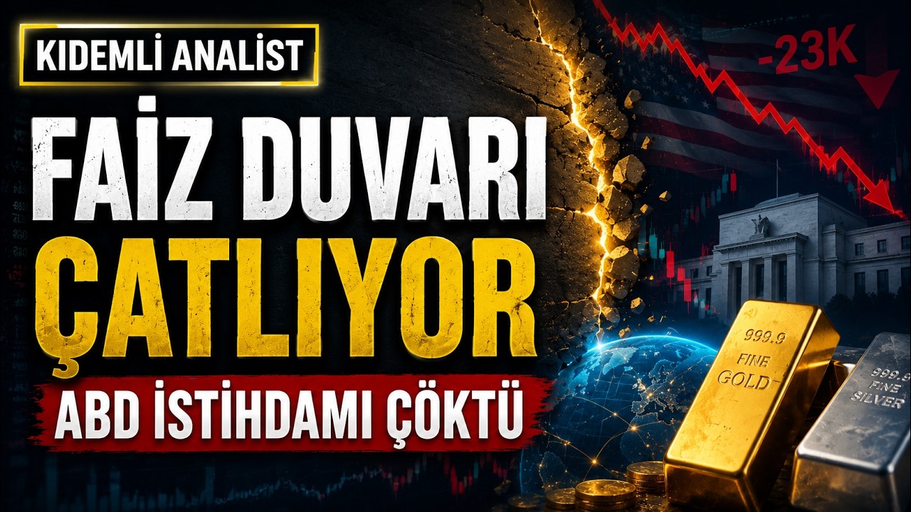 ABD İstihdamı Çöktü | Altın, Gümüş, Borsa ve Kriptoda Dengeler Değişti
