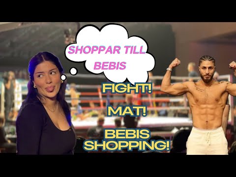 GRAVID VECKA 22 FIGHT, MAT OCH SHOPPING!