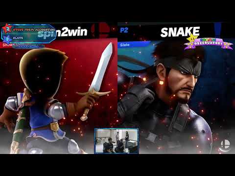 CO #46 – Losers Finals – Steve From Accounting (Mii Swordfighter) vs Slate (Snake)