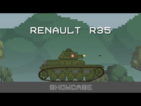 Renault R35 Light Tank Showcase – WWII France | Melon Sandbox/Melon Playground