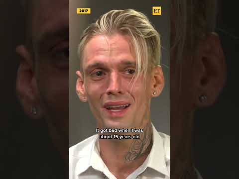 Aaron Carter Opened Up About His Struggles To ET in 2017 #shorts