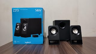 Video thumbnail for Logitech Z213 2.1 Speaker Quick Unboxing by GadgetCrit